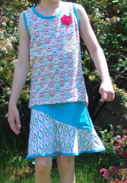 Kenya, Jerseyrock, Schnittmuster