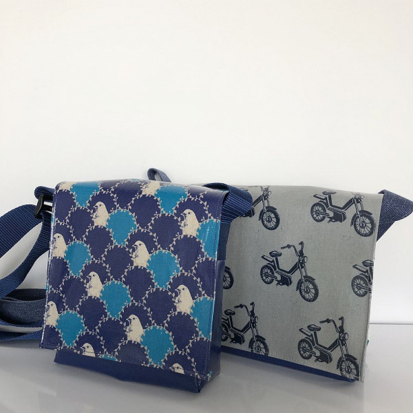 Umhängetasche aus LKW-Plane, BasicModell, Ebook