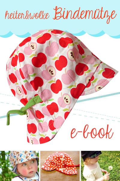 Nähanleitung Sommermütze mit Schirm und Nackenschutz