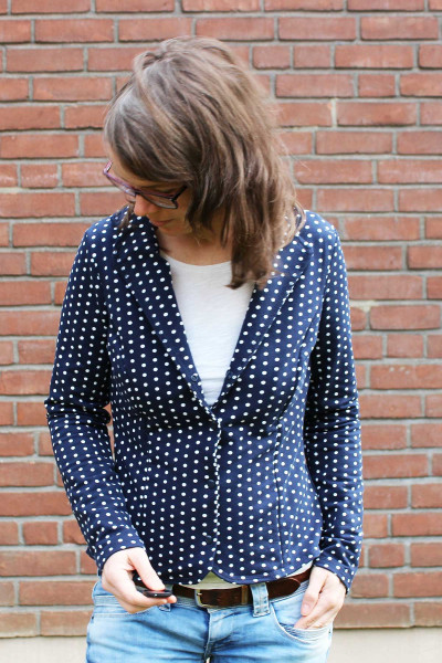 Lady Grace, Sweatblazer, Schnittmuster