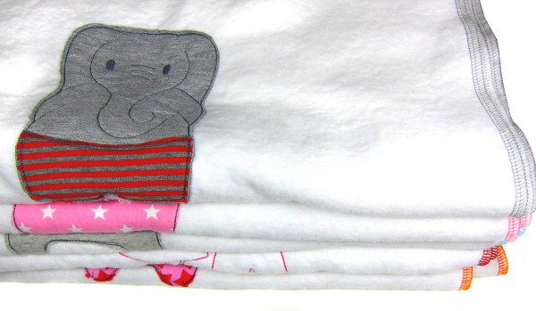 Baby Moltontücher nähen