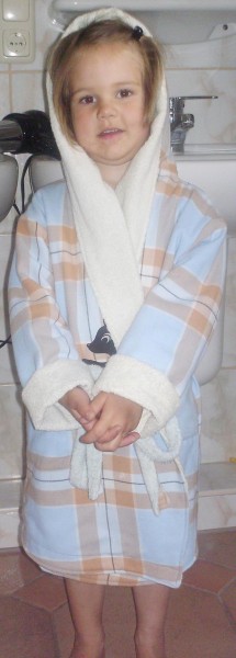 kleinBORKUM, Kinder-Bademantel & süße Waschlappentiere, Papierschnittmuster