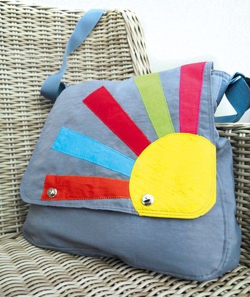 Schnittmuster Umhängetasche für Nähanfänger mit ausführlicher Schritt-für-Schritt-Anleitung.