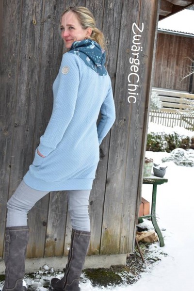 Hoodie in Longform nähen