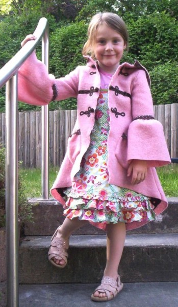 JADE, Kindermantel, Schnittmuster