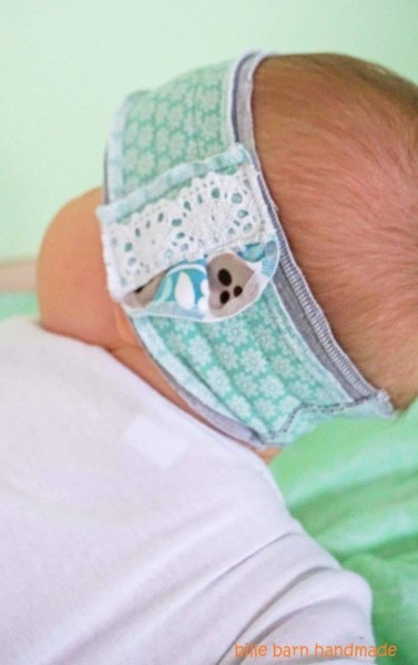 Stirnband für Babys nähen