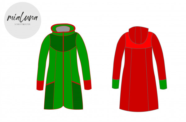 Lady Shiva, Damenmantel, Schnittmuster