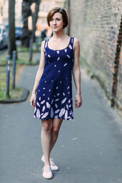 Sommerkleid aus Jersey Nähanleitung