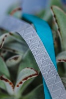 Geometrisches Webband farbenmix