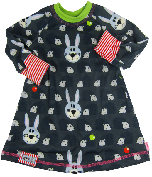 Raglankleid, Klimperklein, Schnittmuster