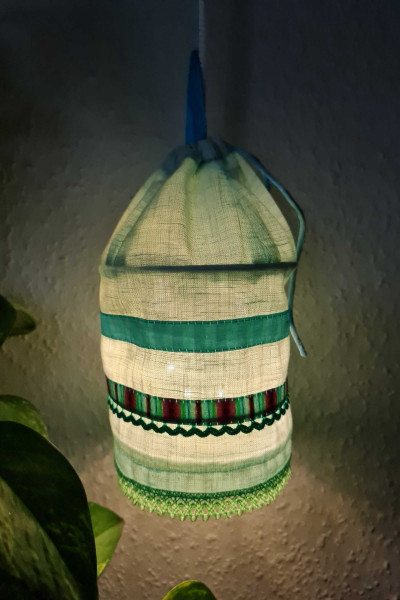 Nähanleitung Lampenschirme Boho-Stil für Garten und Balkon