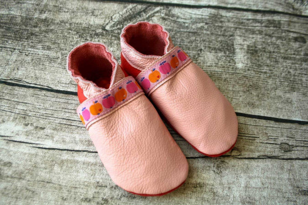 Ebook Schnittmuster Puschen Größe 18/19 bis 44/45 von Klimperklein