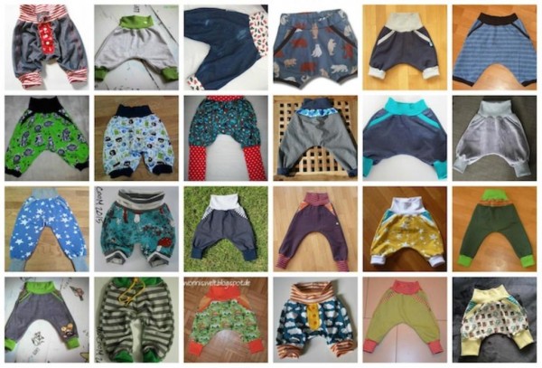 Checkerhose, Gr. 44 - 104, Schnittmuster