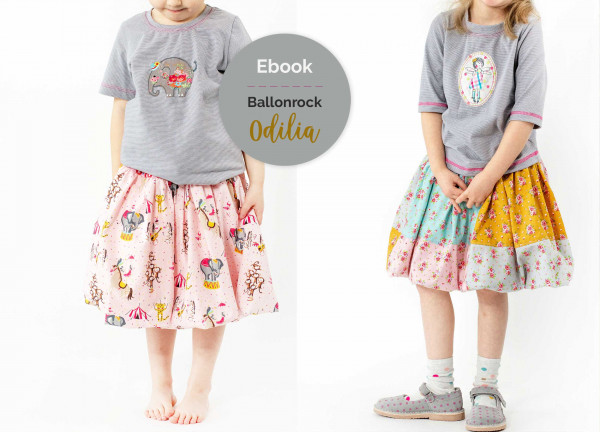 ODILIA, Ballonrock, Schnittmuster