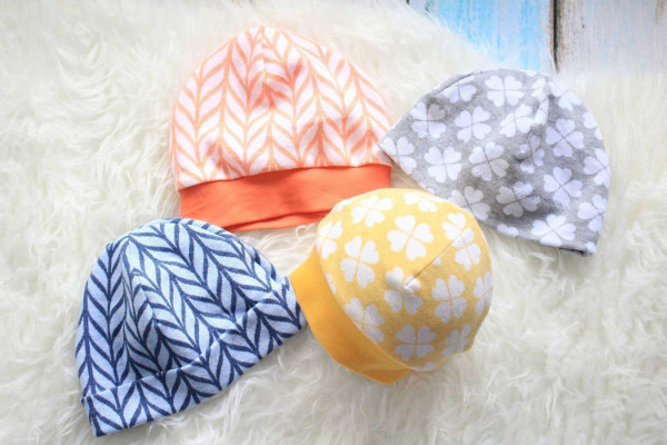 Ebook Schnittmuster Minutenmütze von Klimperklein, Kopfumfang 41-61, für Kids und Erwachsene