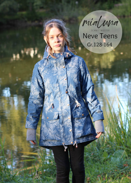 Neve Teens, Parka, miaLuna Schnittmuster