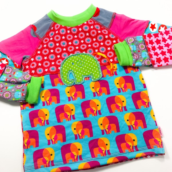 Raglanshirt, Klimperklein, Schnittmuster