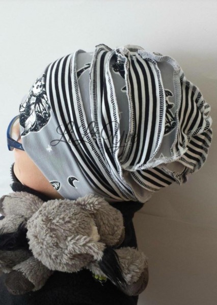 Mia's Tullelue, Beanie für Kinder mit Downsyndrom, Schnittmuster