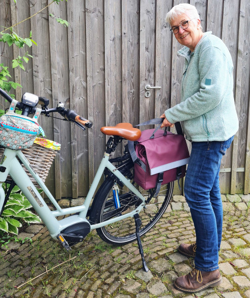 RadKurier Fahrradtasche als Ebook, erstellt von KlasseKleckse und farbenmix