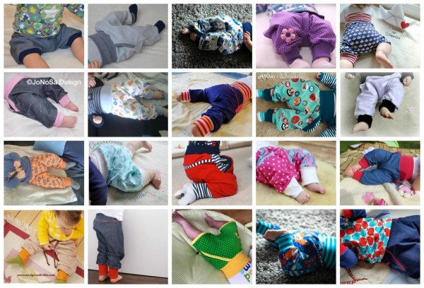 Checkerhose, Gr. 44 - 104, Schnittmuster