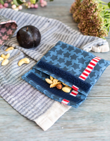 Freebook Snackpakje, Nähanleitung als Geschenk