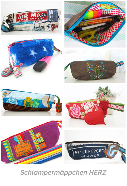 Schnittmuster Schlampermäppchen Taschenspieler farbenmix