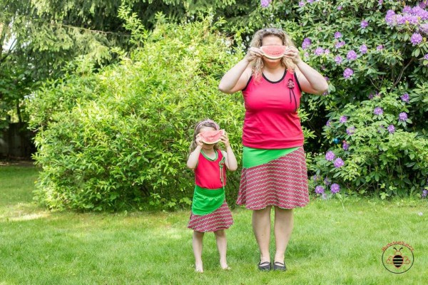 Lady Kenya, Damen-Jerseyrock, Schnittmuster