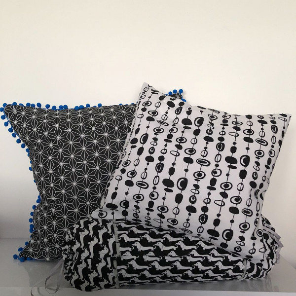 Kissenhülle und Nackenrolle selber nähen, Ebook-Schnittmuster zum Downloaden