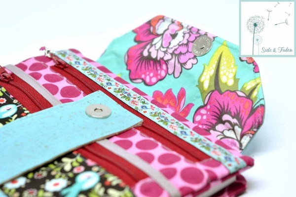 Druckknopf verstärken mit Stylefix Filz