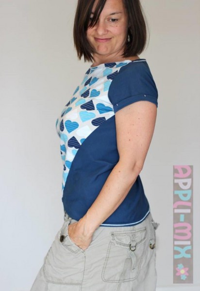 Gratis Schnittmuster Damenshirt "Lady Aimee" Gr. XS-XXXL