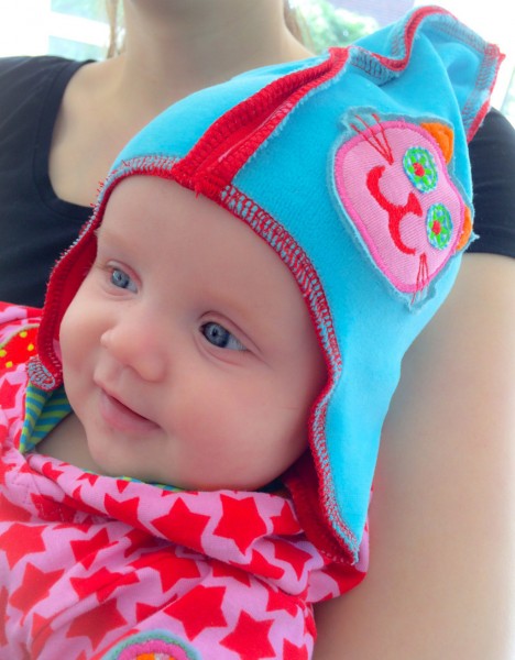 Baby Wintermütze Nähanleitung