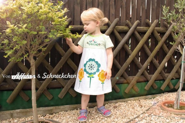 Kinderkleid Klimperklein, Schnittmuster