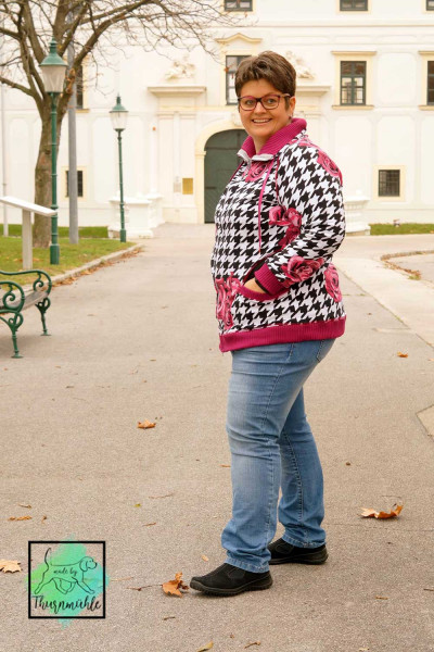 Paula XL, Plus-Size-Raglanjacke, Schnittmuster