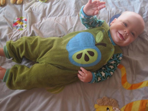 Strampelhose/Trägerhose, Klimperklein, Schnittmuster