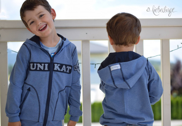 Sky, Sweatjacke für Kids, Schnittmuster