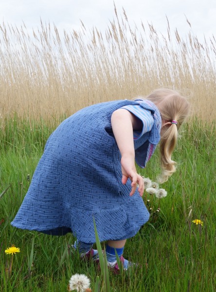 Kinderkleid aus Musselin nähen