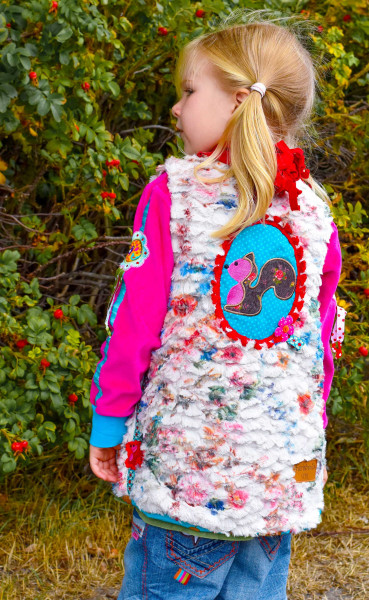 FRIA, Wendeweste, Schnittmuster