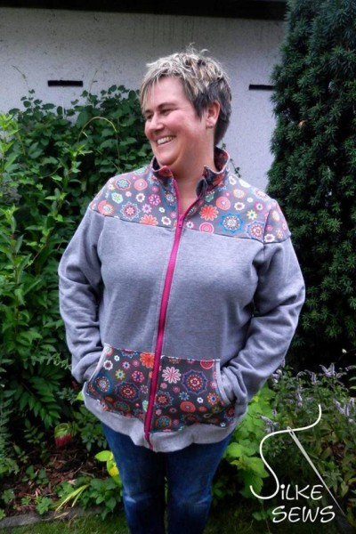 Big Lady Sky, Sweatjacke, Schnittmuster