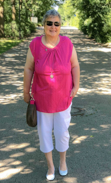 Big Size Sommertop Schnittmuster