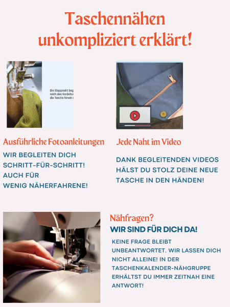 Taschenkalender 2025, Sei dabei!