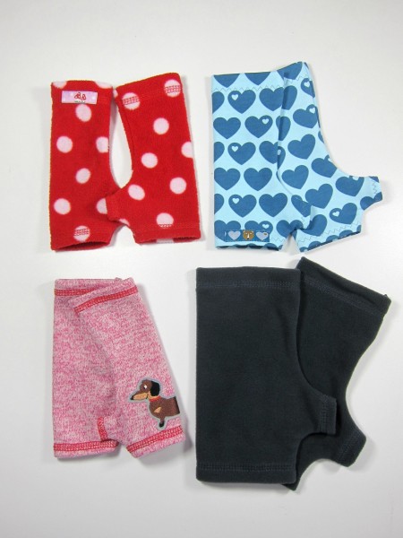 Nähanleitung für warme Armstulpen für Kinder und Erwachsene