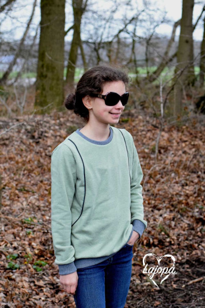 Ruby, Basic-Sweatshirt, Schnittmuster