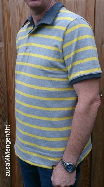Poloshirt Monsieur Polo, Schnittmuster