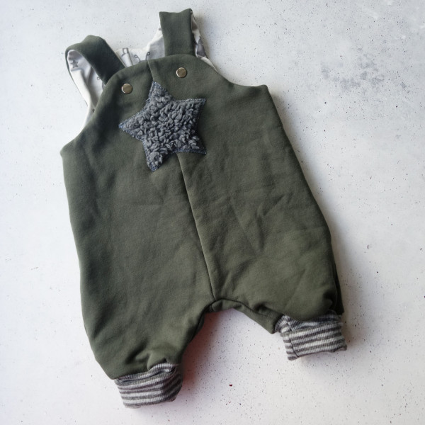 Strampelhose/Trägerhose, Klimperklein, Schnittmuster