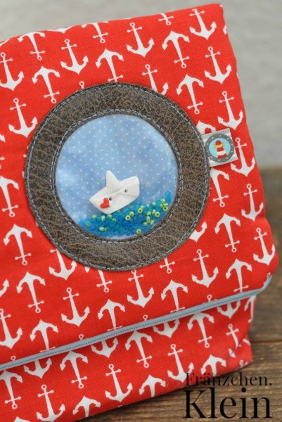 Applikationsvorlage 3D Bullauge, Kreativ-FREEbook