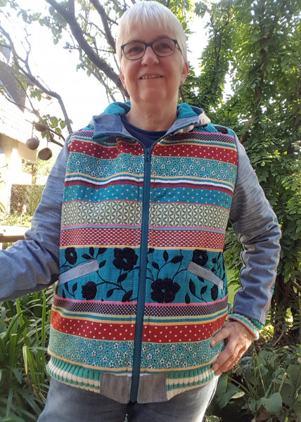 Strickbündchen an Jacken einnähen