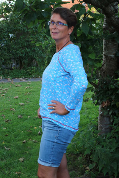 Lady Mary, Damen-Raglanshirt und Pulli, Schnittmuster