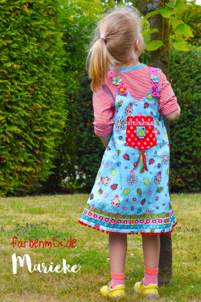 MARIEKE, Trägerkleid, Schnittmuster