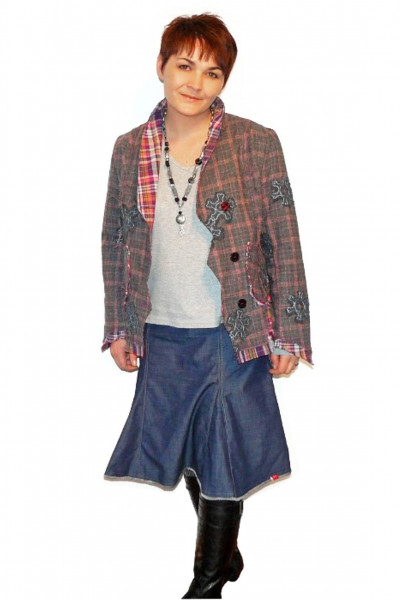 Langeneß, Bahnenrock, Schnittmuster