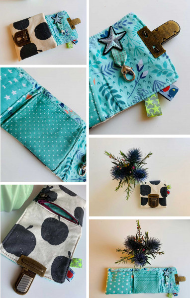 Geldbörse Rosi, Ebook Schnittmuster